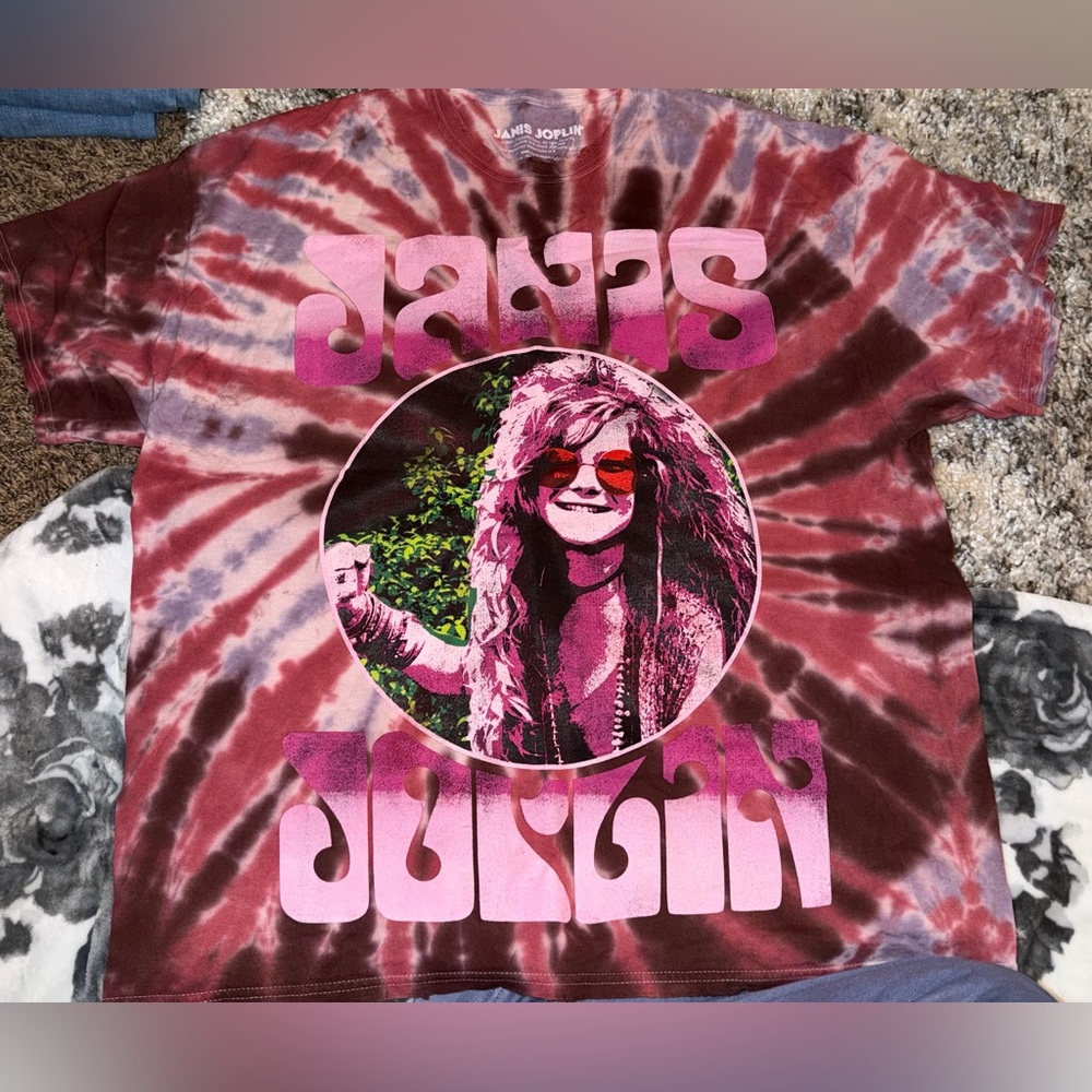 Oversized Janis Joplin Shirt